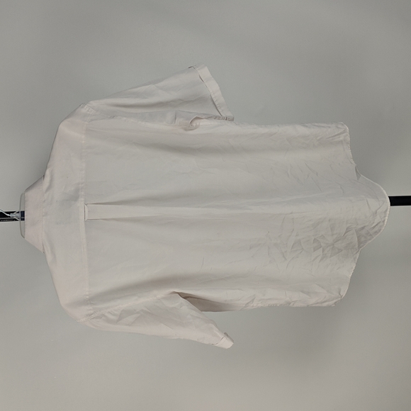 Outfit Business Classics Men's Shirt Size 41 White Short Sleeve Button Front - Picture 4 of 7